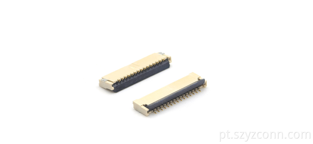 1.0mm fpc connector reel packaging